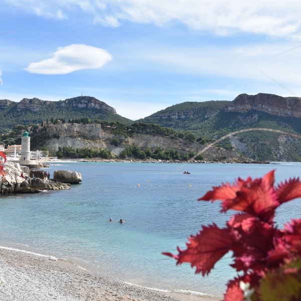 Vue sur Cassis et la Route des Crêtes