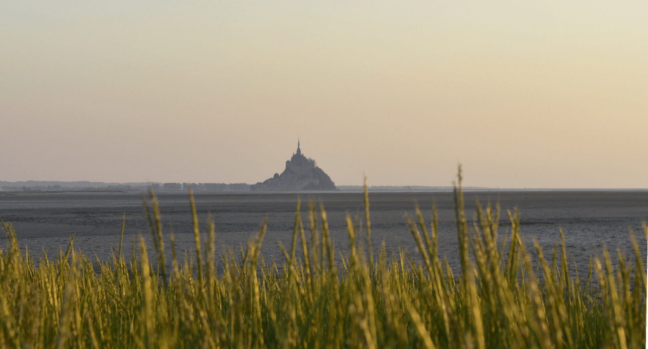 Coucher de soleil au Mont Saint-Michel
