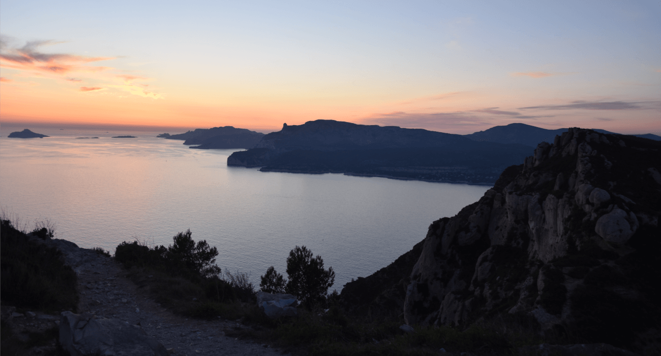 Coucher de soleil à la Route des Crêtes