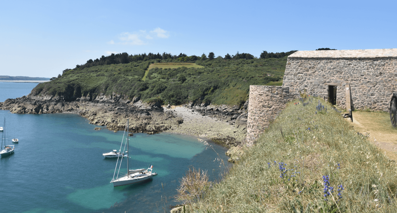 Vue mer depuis Fort La Latte