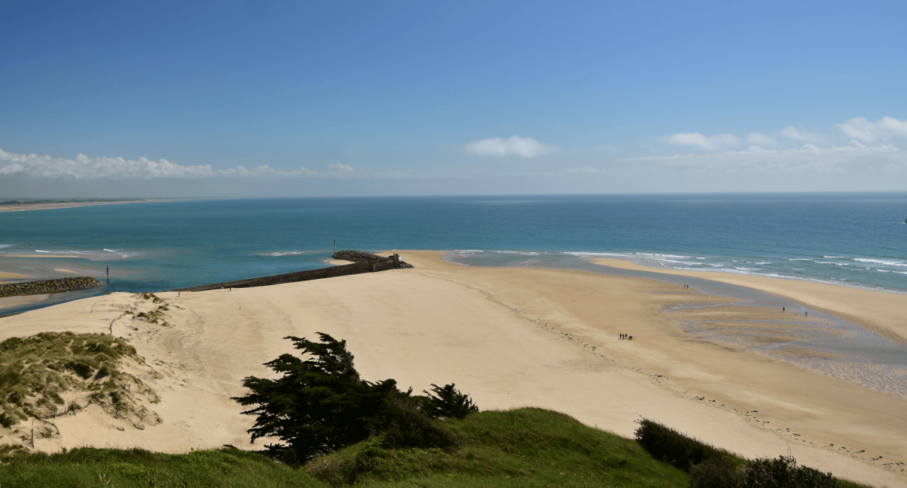 Estuaire entre Barneville et Carteret