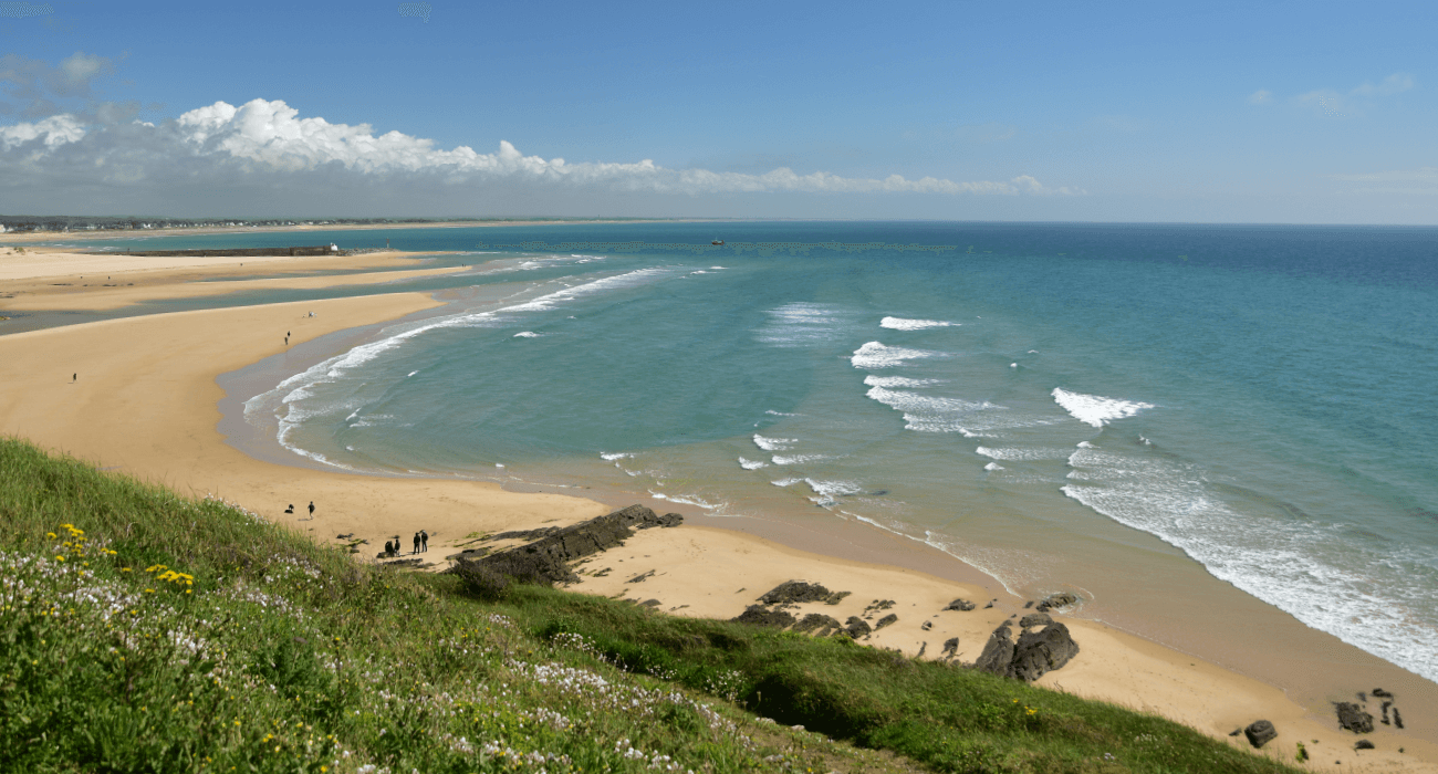 Grande plage de Barneville-Carteret